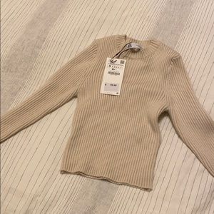 ZARA RIBBED SWEATER